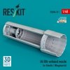 RESKIT RSU48-0511 IAI Kfir exhaust nozzle for Kinetic / Wingman kit (3D Printed) (1/48)
